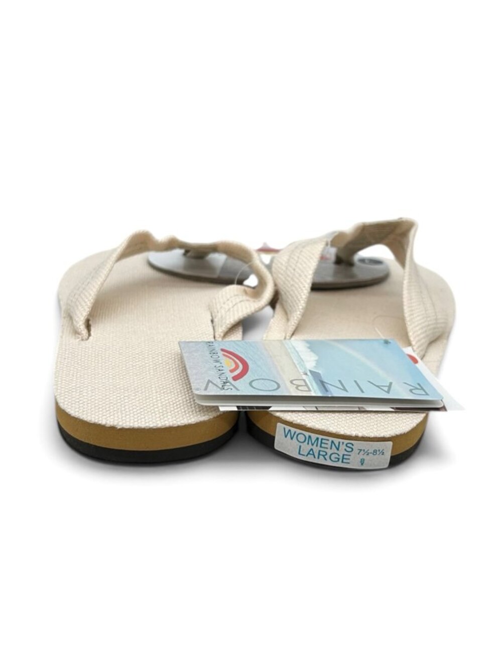 Rainbow Sandals Women’s Size Large (US 7.5–8.5) Water Resistant Beach Flip Flops - Picture 3 of 6